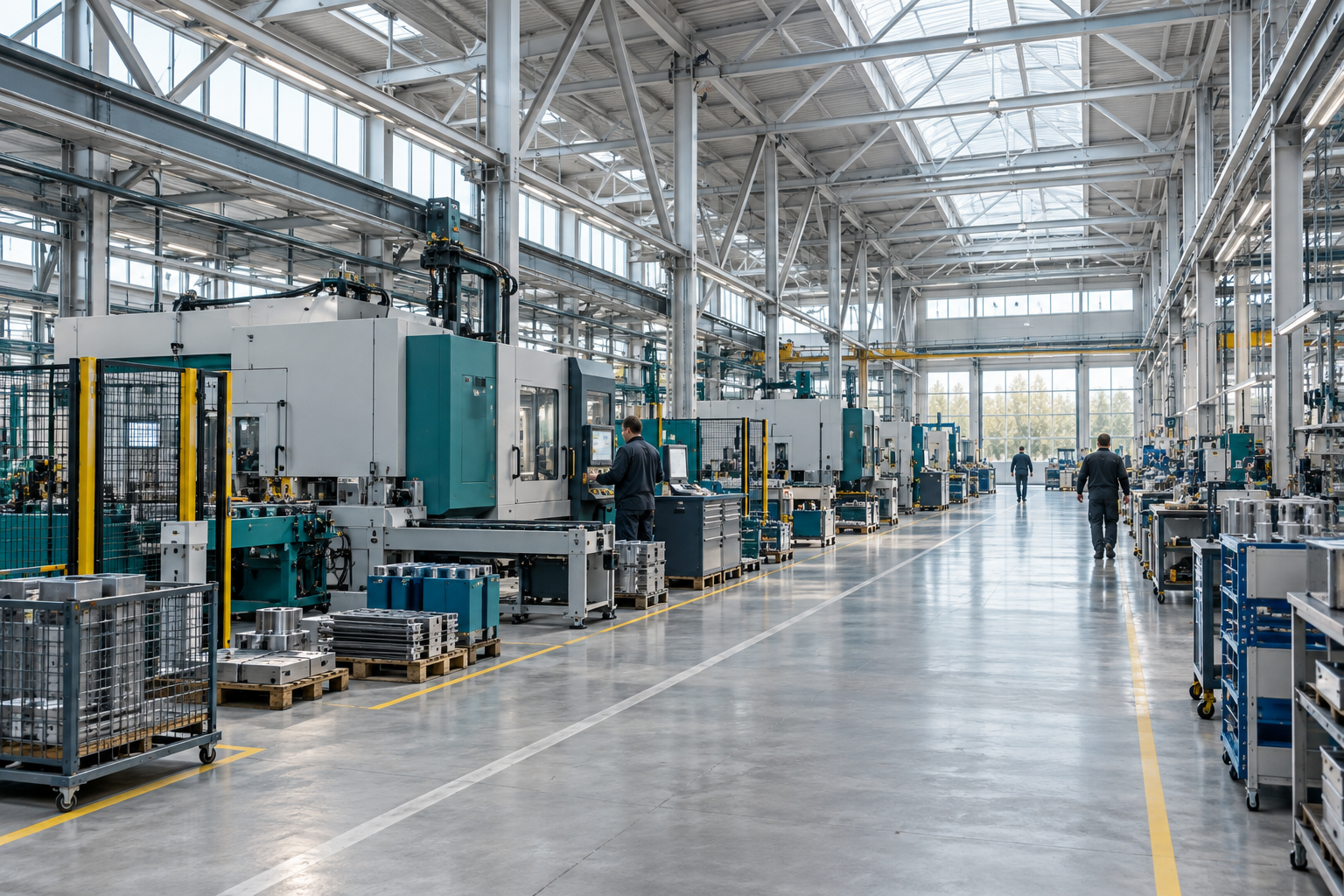 Conceptual modern manufacturing operations